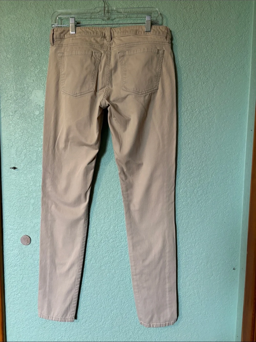 Banana Republic Skinny Stretch Cream Chinos Women’s Size 6 - Good